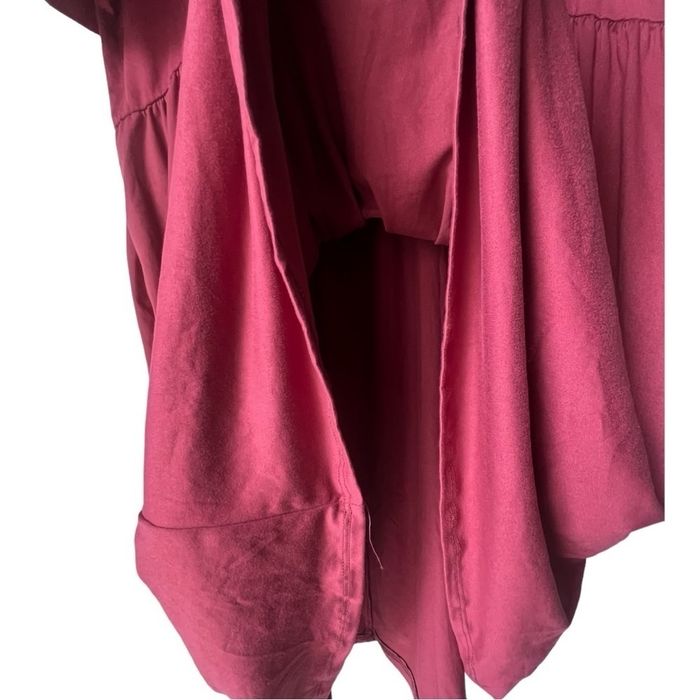 Women's entro babydoll in duty rose curves short sleeve plus size smock Sz 2x. - Picture 8 of 10